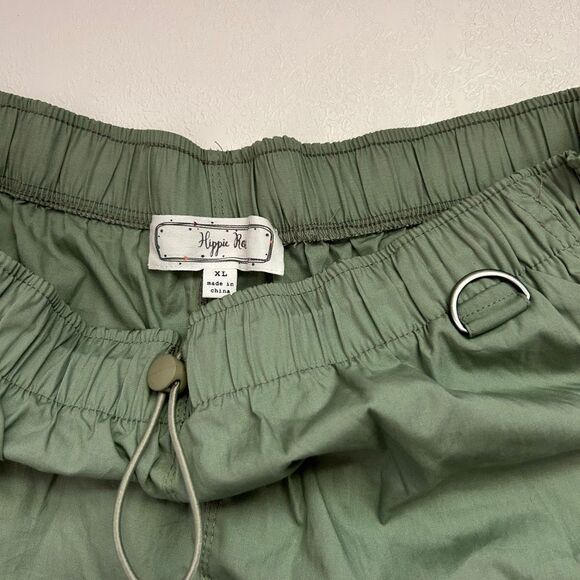 Hippie Rose Women’s Cargo Jogger Pants Bundle XL Purple & Green, NWT + EUC - Picture 8 of 8